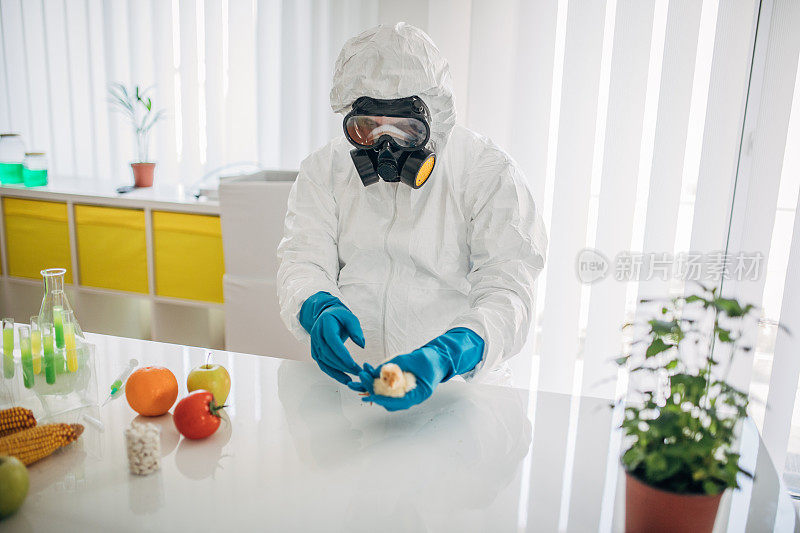 供人类食用的食物的化验