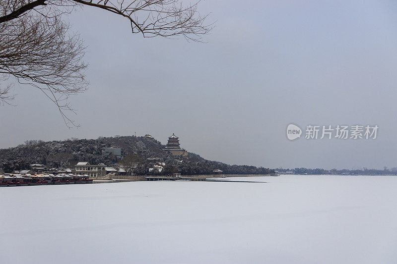 雪后的颐和园