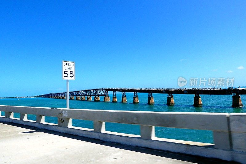 佛罗里达州基韦斯特的七英里大桥