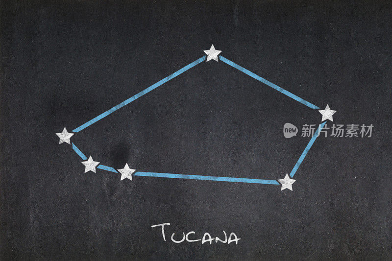 黑板-星座Tucana