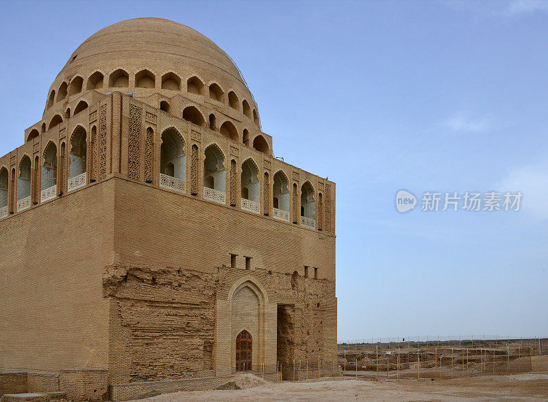 苏丹桑贾尔陵墓，古梅夫遗址，玛丽地区，土库曼斯坦