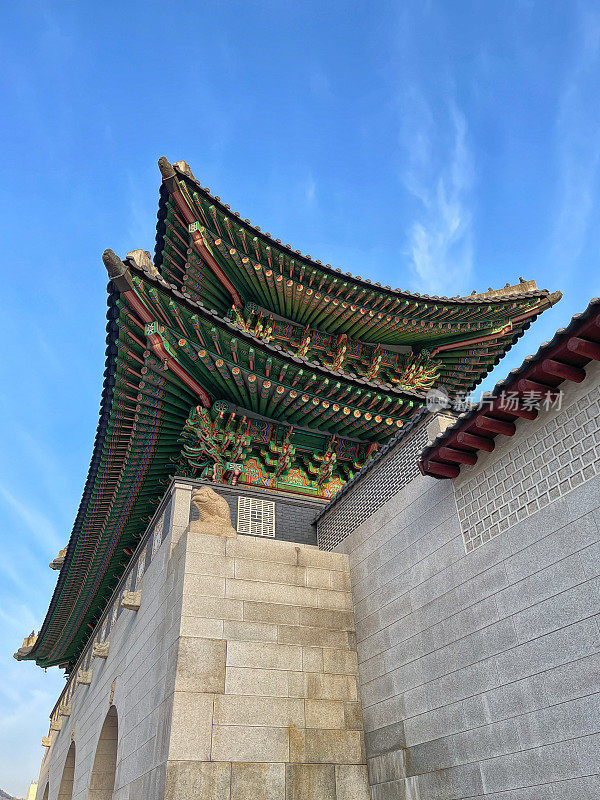 首尔景福宫的光化门