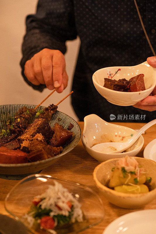 日本料理。