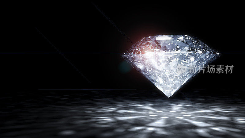 闪亮的钻石