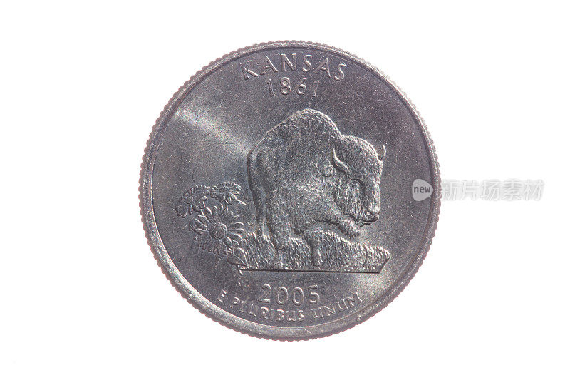 美国四分之一硬币-堪萨斯州