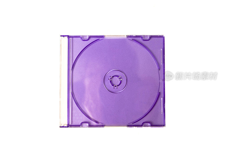 紫色的CD架