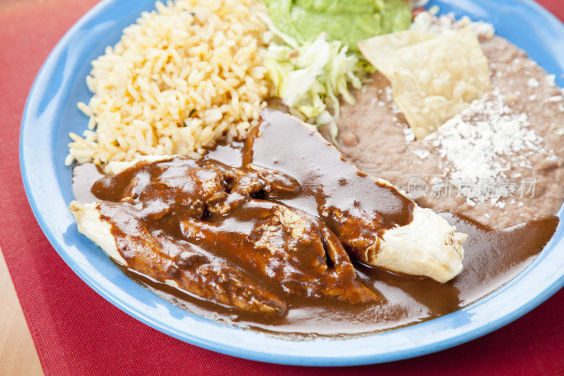 墨西哥食物:鸡痣