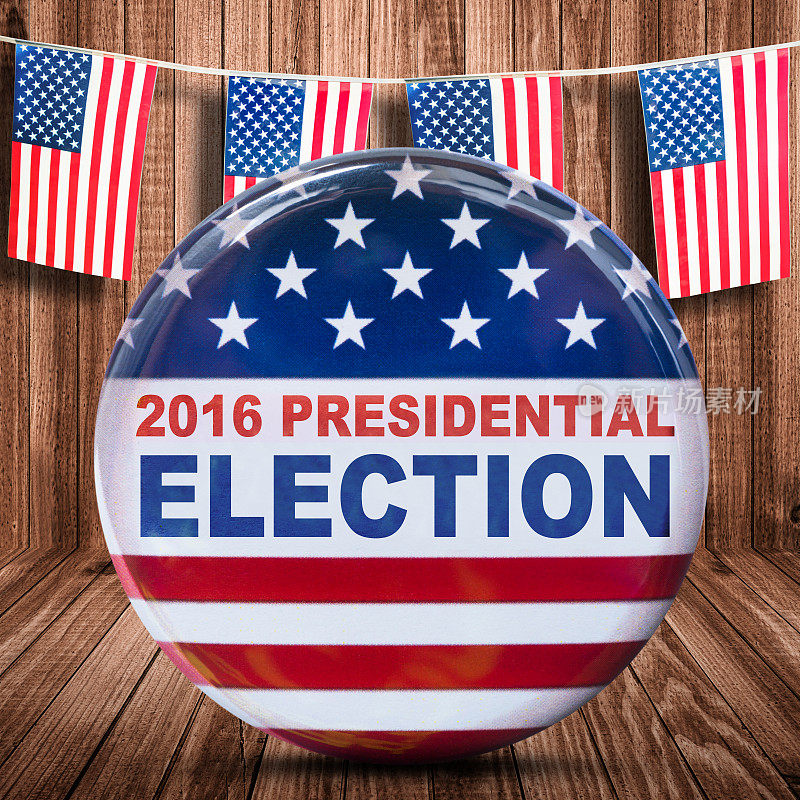 美国总统选举徽章