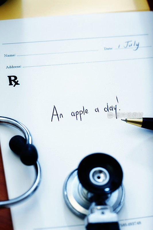 医生建议每天吃一个苹果;老式的但有效的