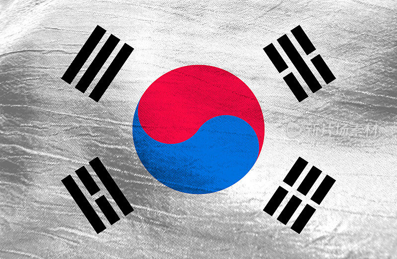 韩国国旗-大韩民国