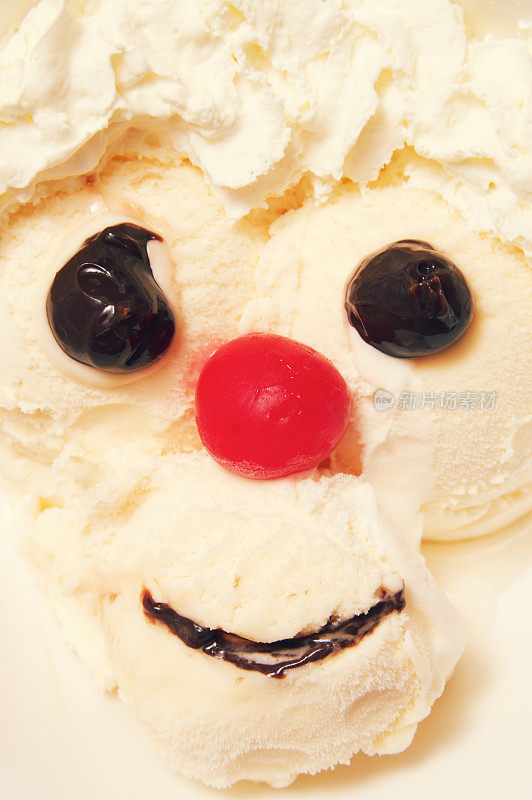 冰淇淋笑脸