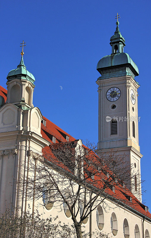 教堂在慕尼黑