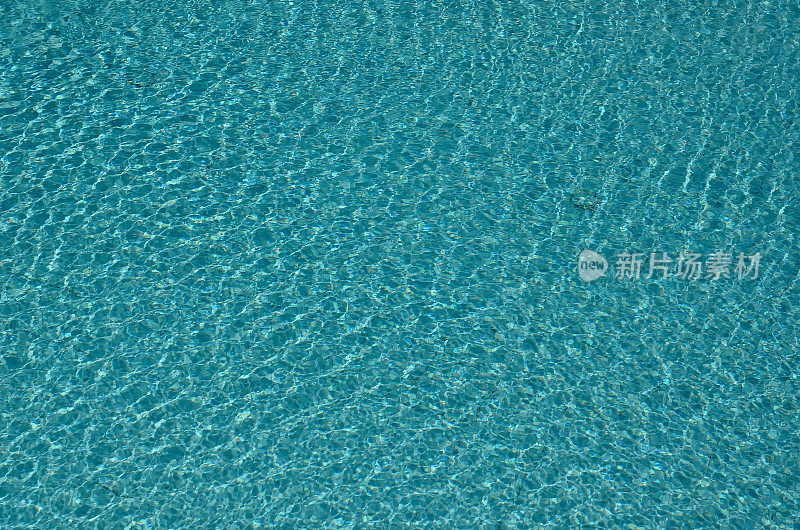 游泳池波纹水纹理背景