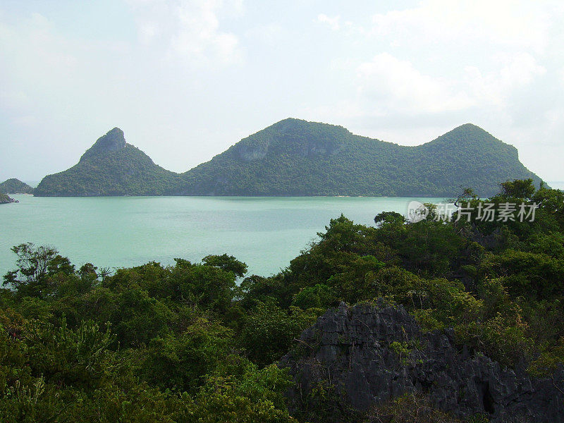 通国家公园全景，泰国