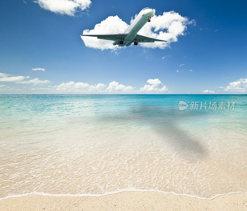 马霍海滩