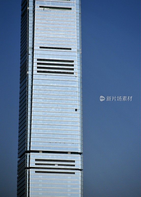 香港:西九龙国际商会大厦正面