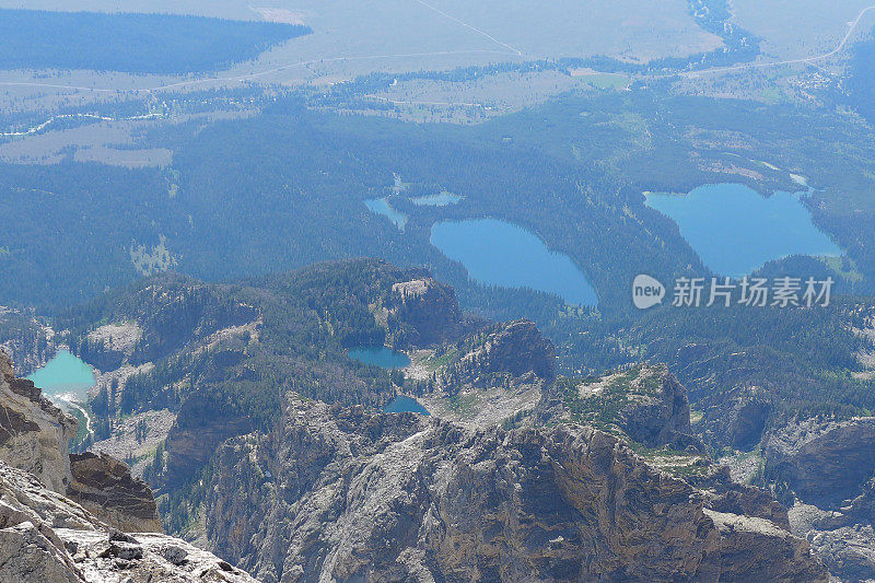 大提顿峰景