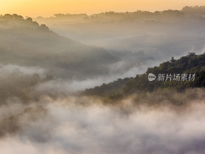 意大利托斯卡纳和翁布里亚地区