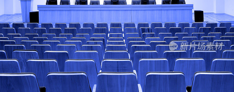 会议厅椅(蓝色)