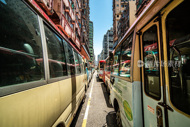 香港繁忙的街道