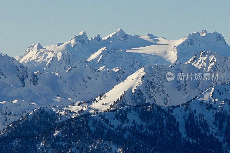 奥林匹克国家公园的卡丽山