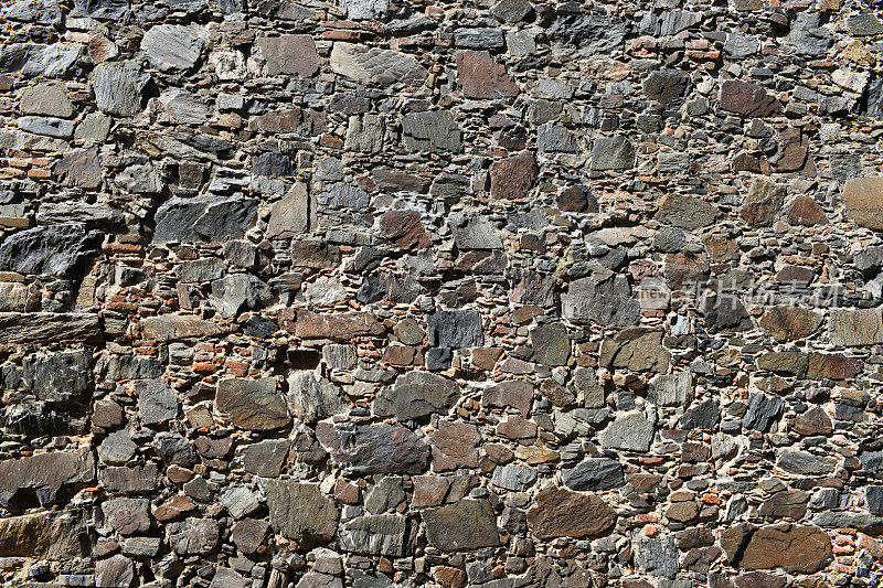 乌拉圭一座古城的石墙