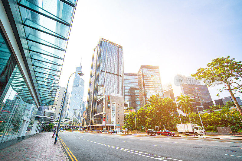 香港的城市交通与城市景观