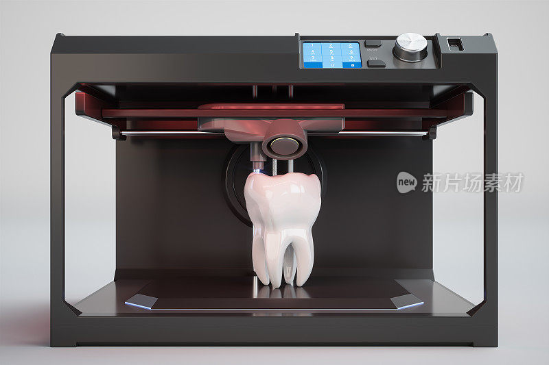 3D打印在医疗行业的应用。