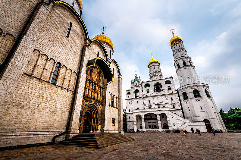 圣母报喜和圣母升天大教堂，莫斯科，俄罗斯