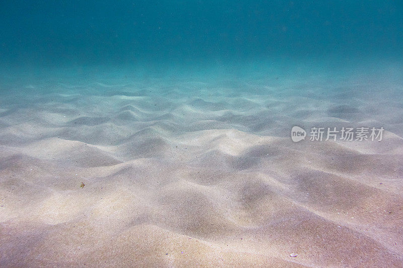 水下的沙波