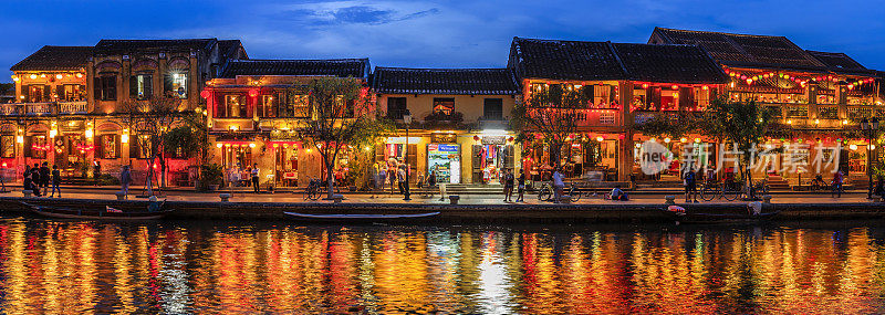 越南会安古城全景