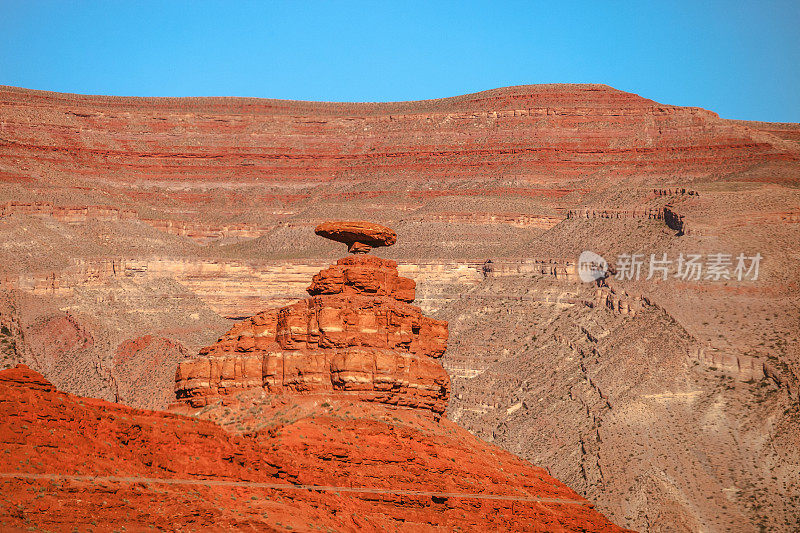 犹他州的墨西哥帽岩