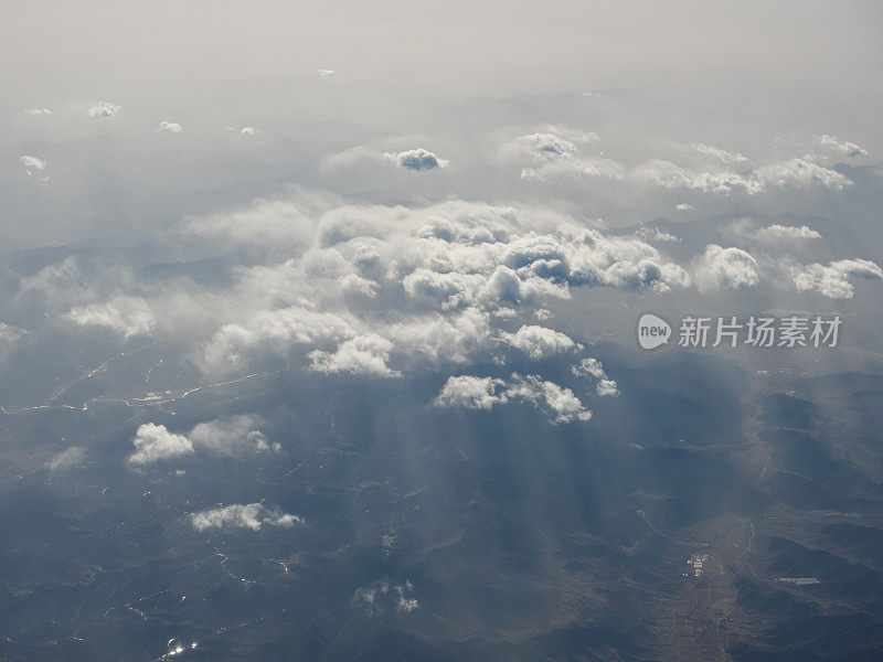 云和山的航空摄影