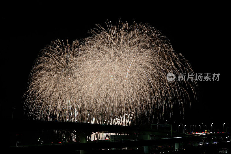 东京湾烟花