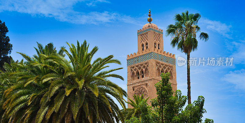 摩洛哥马拉喀什库图比亚清真寺