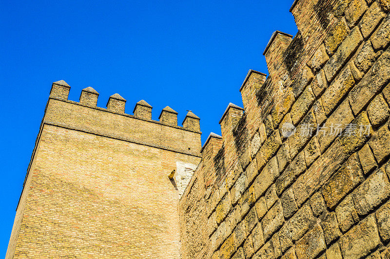西班牙塞维利亚的古城墙