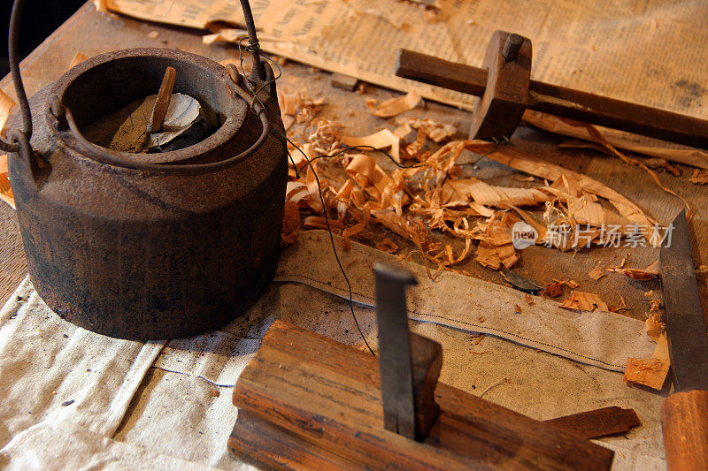 英国:古董木工设备