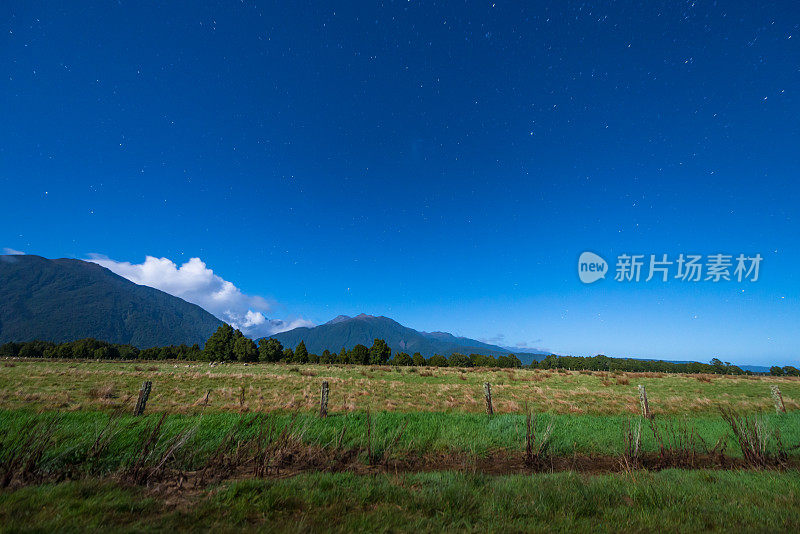 南岛法玛斯的全景