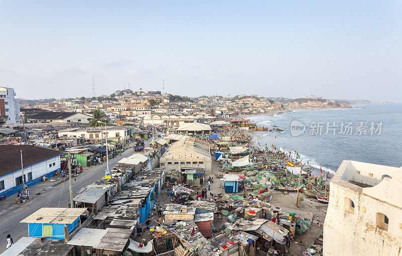 开普敦海岸城市景观，加纳