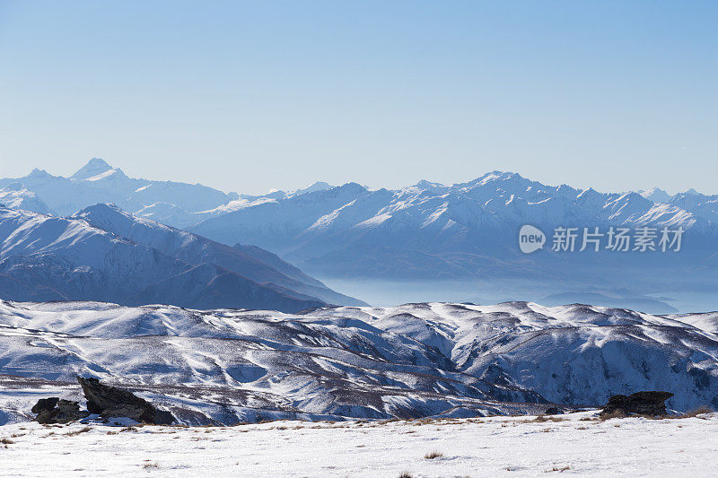 南阿尔卑斯山，新西兰