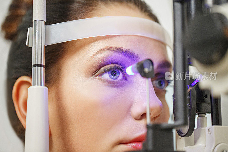 在验光师眼科医生眼科医生验光师医学眼科检查