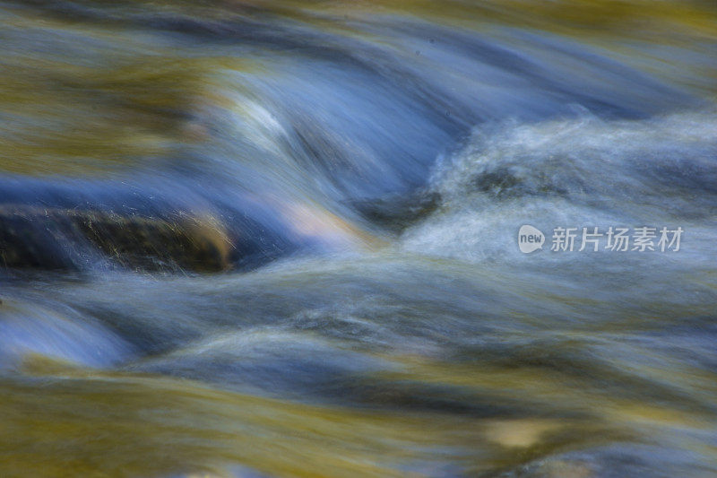 模糊运动流水