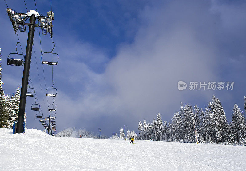 滑雪运行