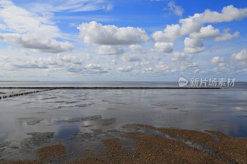 曼多岛的瓦登海