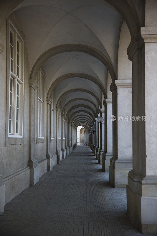 18世纪的柱廊