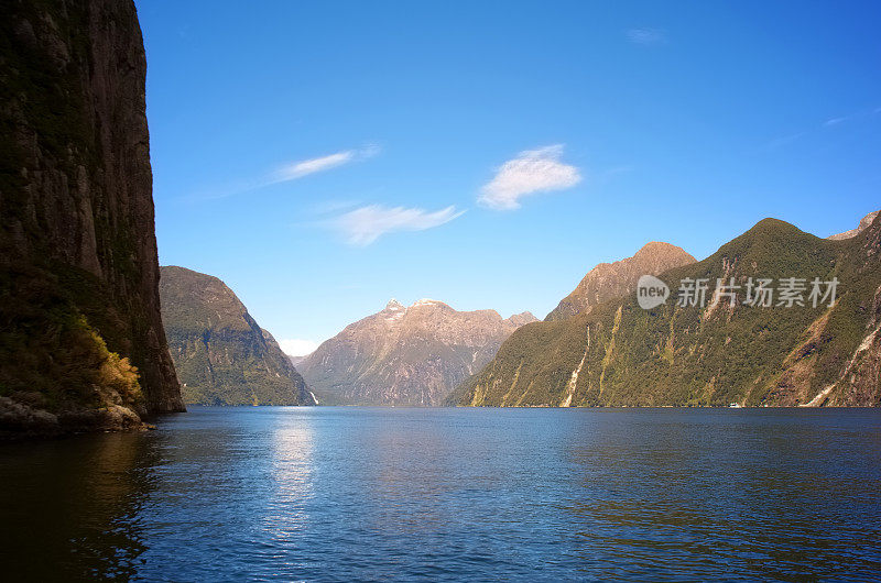 米尔福德声音风景，新西兰南岛