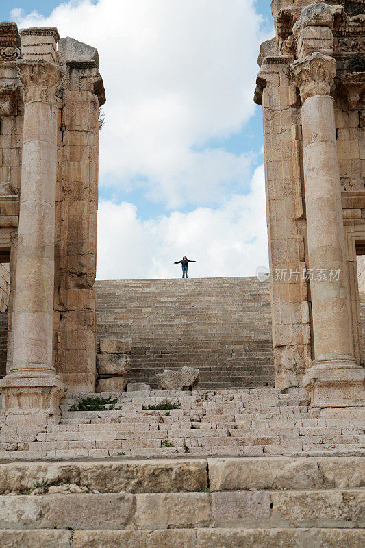 阿耳忒弥斯神殿，Jerash，约旦