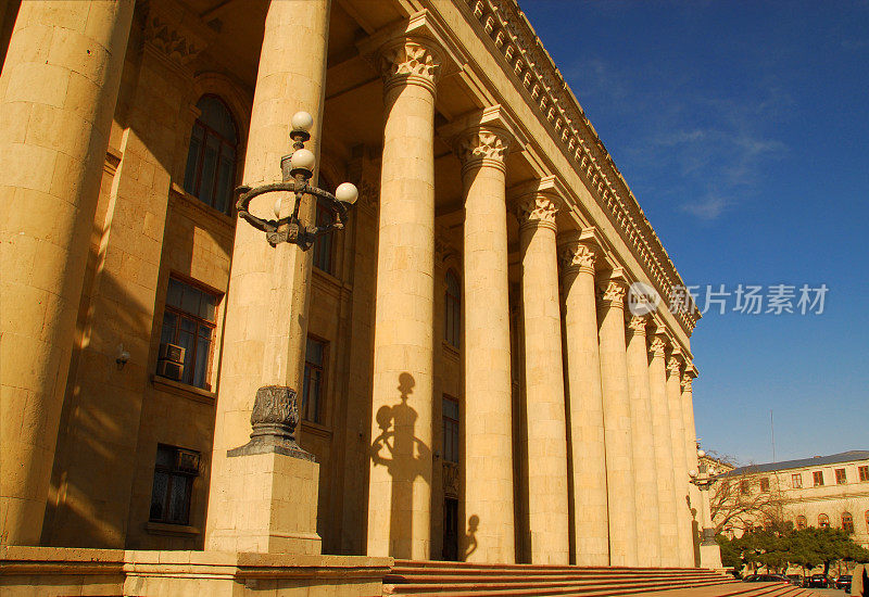 阿塞拜疆巴库:苏联新古典主义建筑