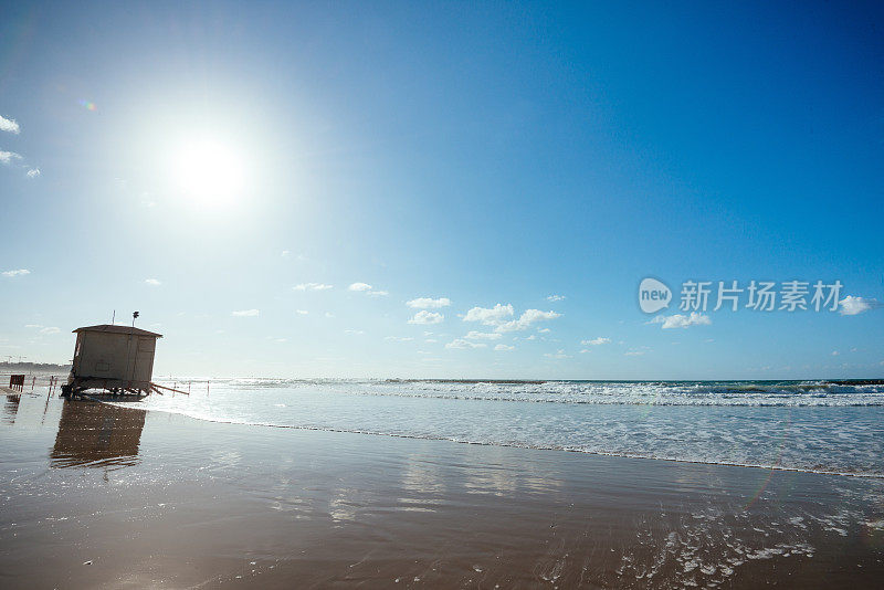 夏日的地中海沿岸，特拉维夫