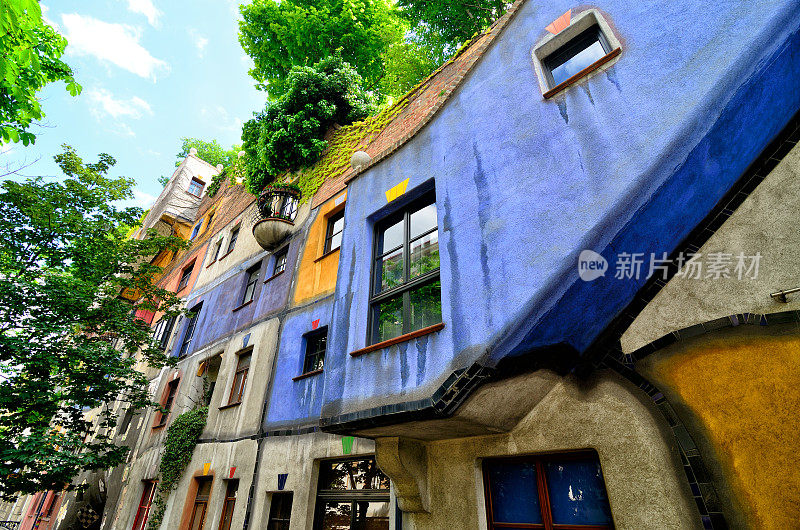 Hundertwasser房子,维也纳